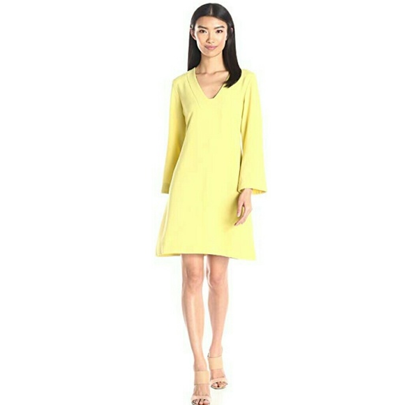 Taylor Dresses Dresses & Skirts - NWT Taylor Dresses Square-Neck Bell-Sleeve Dress